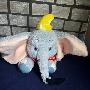 Disney Parks Dumbo Plush Toy - Gray